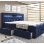 Boxspringbett ARONA mit Schubladen und Fußteil