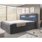 Boxspringbett ARONA mit Schubladen und Fußteil
